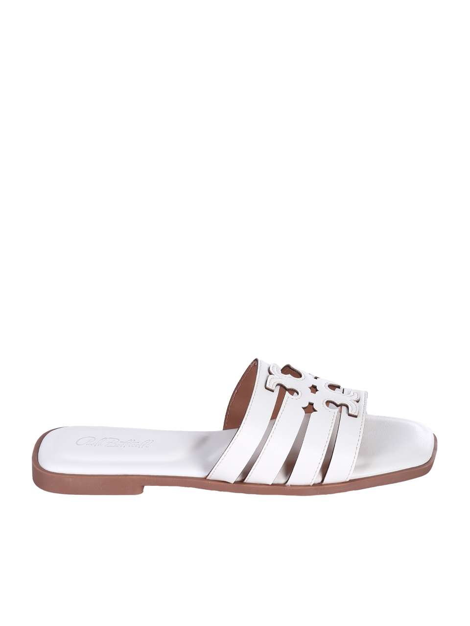Ежедневни дамски чехли в бяло 5C-25200 white