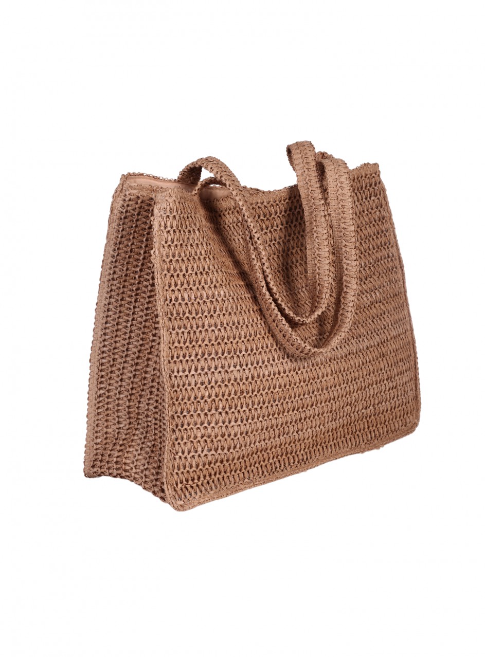 Ежедневна дамска чанта в бежово 9V-25274 beige