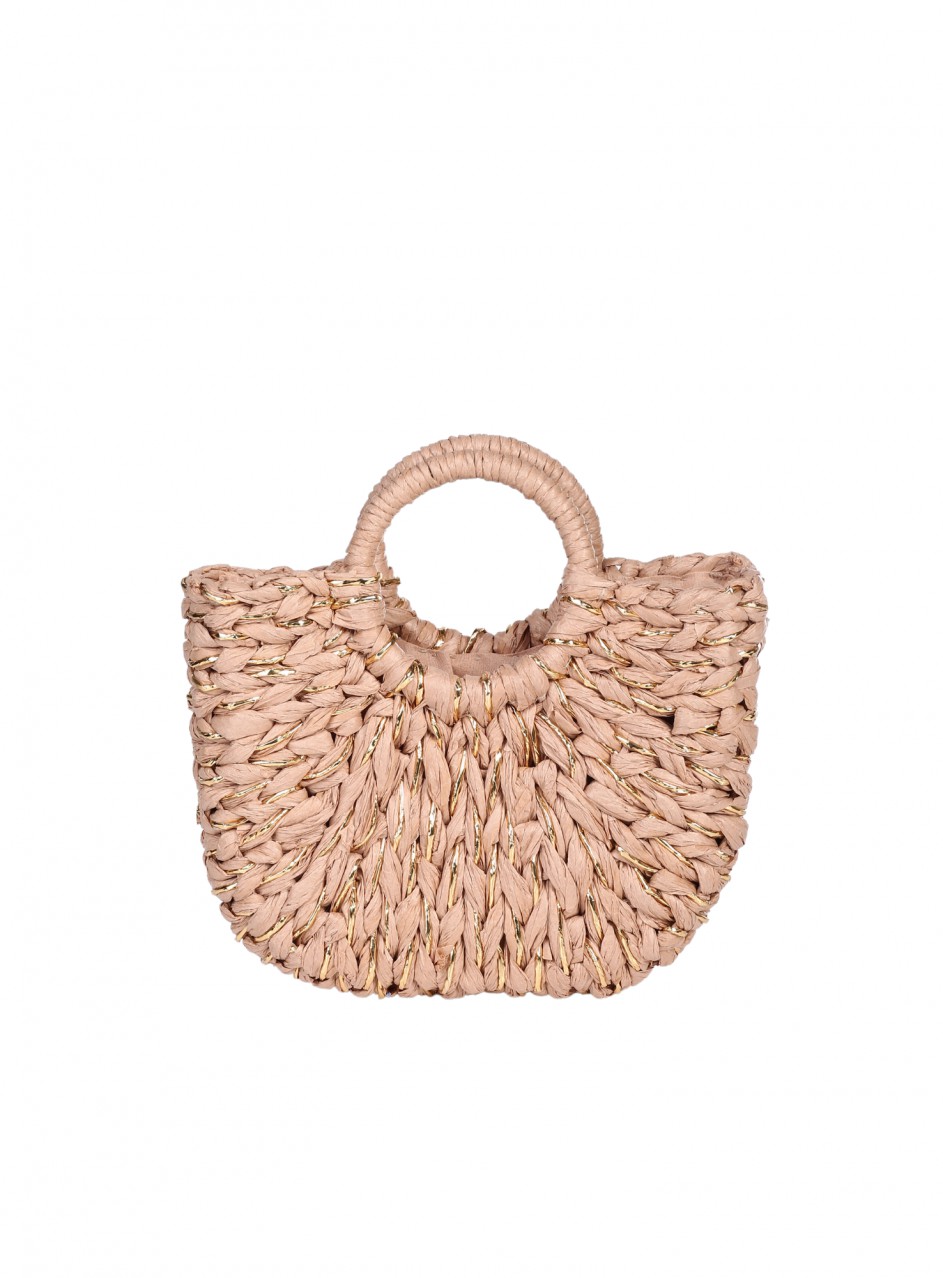 Ежедневна дамска чанта в бежово 9V-25278 beige