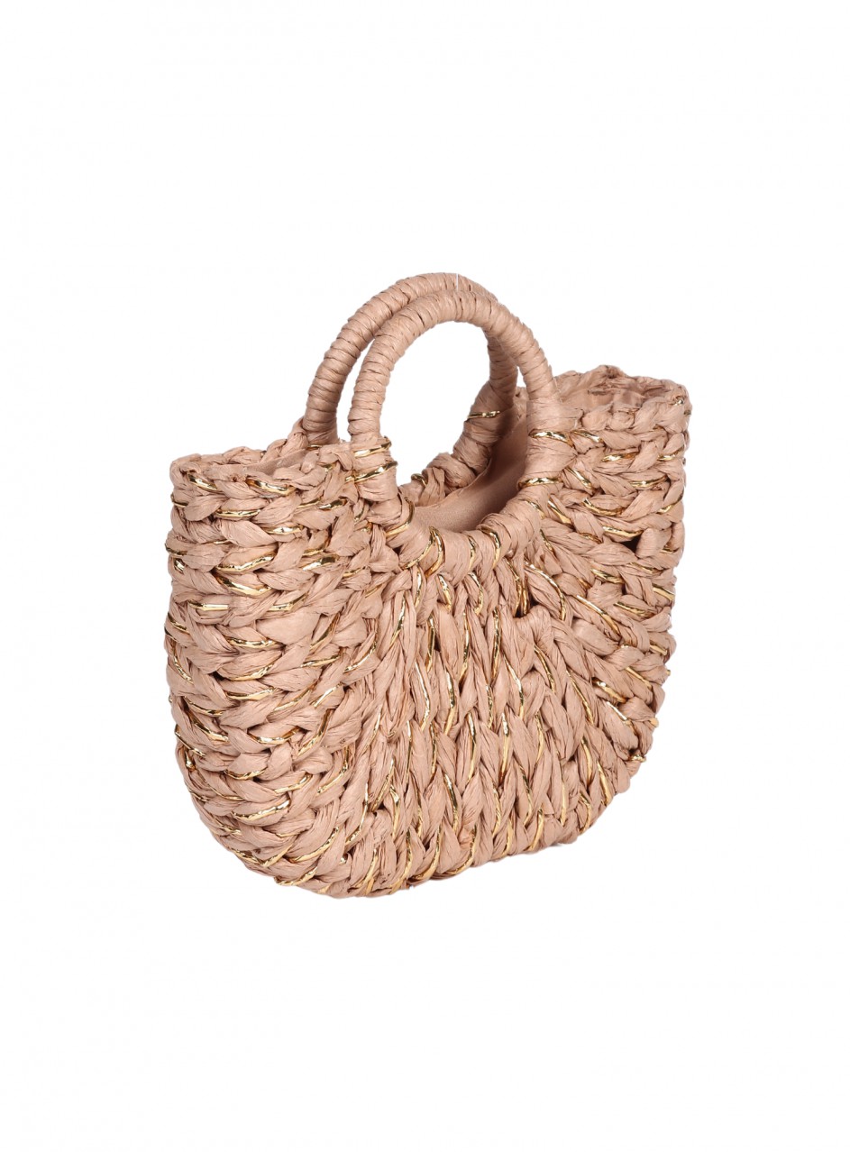 Ежедневна дамска чанта в бежово 9V-25278 beige