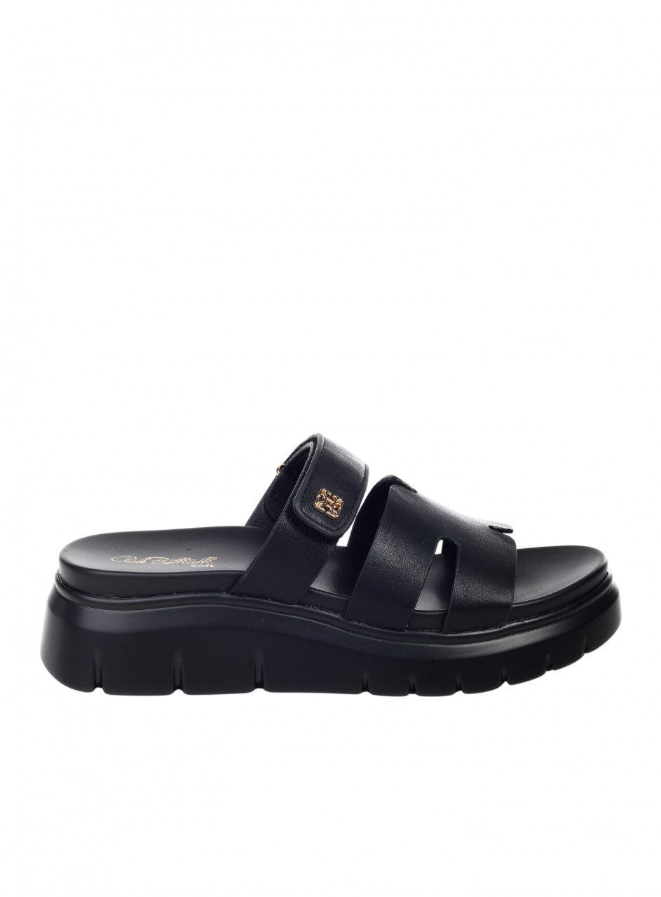Ежедневни дамски чехли в черно 5H-25308 black