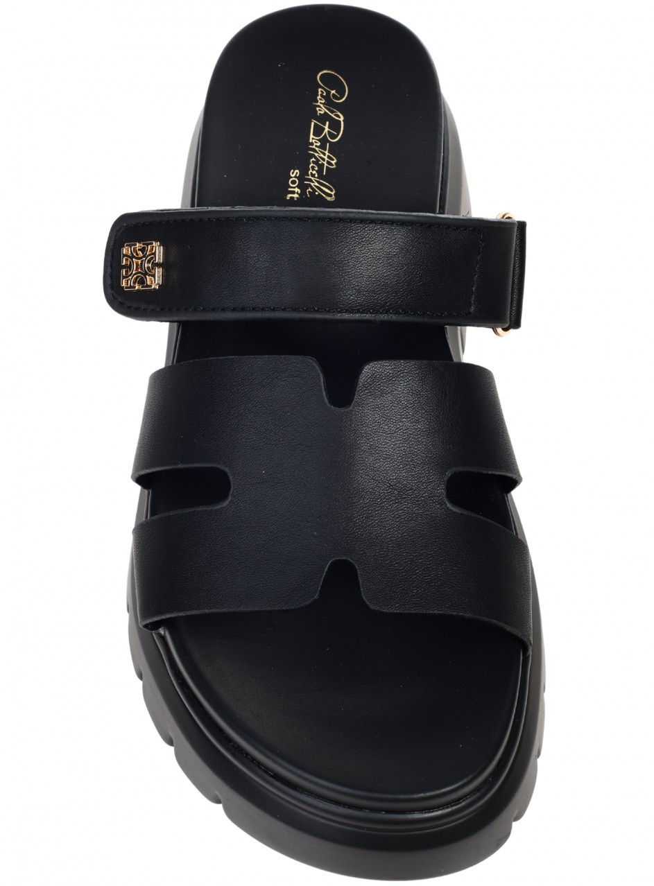 Ежедневни дамски чехли в черно 5H-25308 black