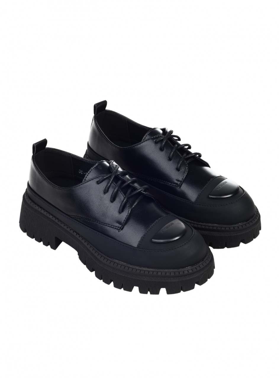 Ежедневни дамски обувки в черно 3C-25365 black