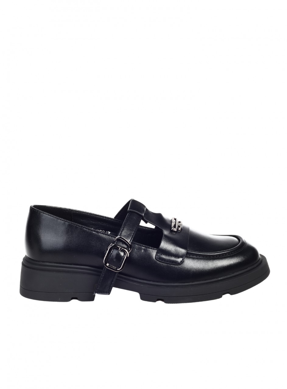 Ежедневни дамски обувки в черно 3C-25367 black
