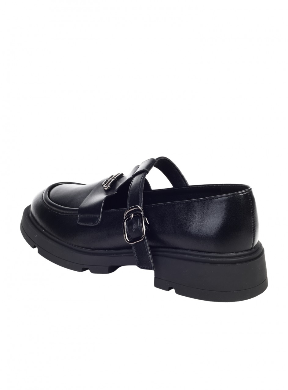 Ежедневни дамски обувки в черно 3C-25367 black