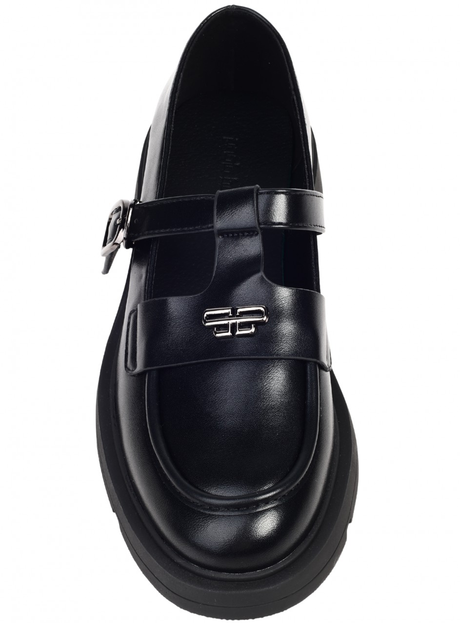 Ежедневни дамски обувки в черно 3C-25367 black