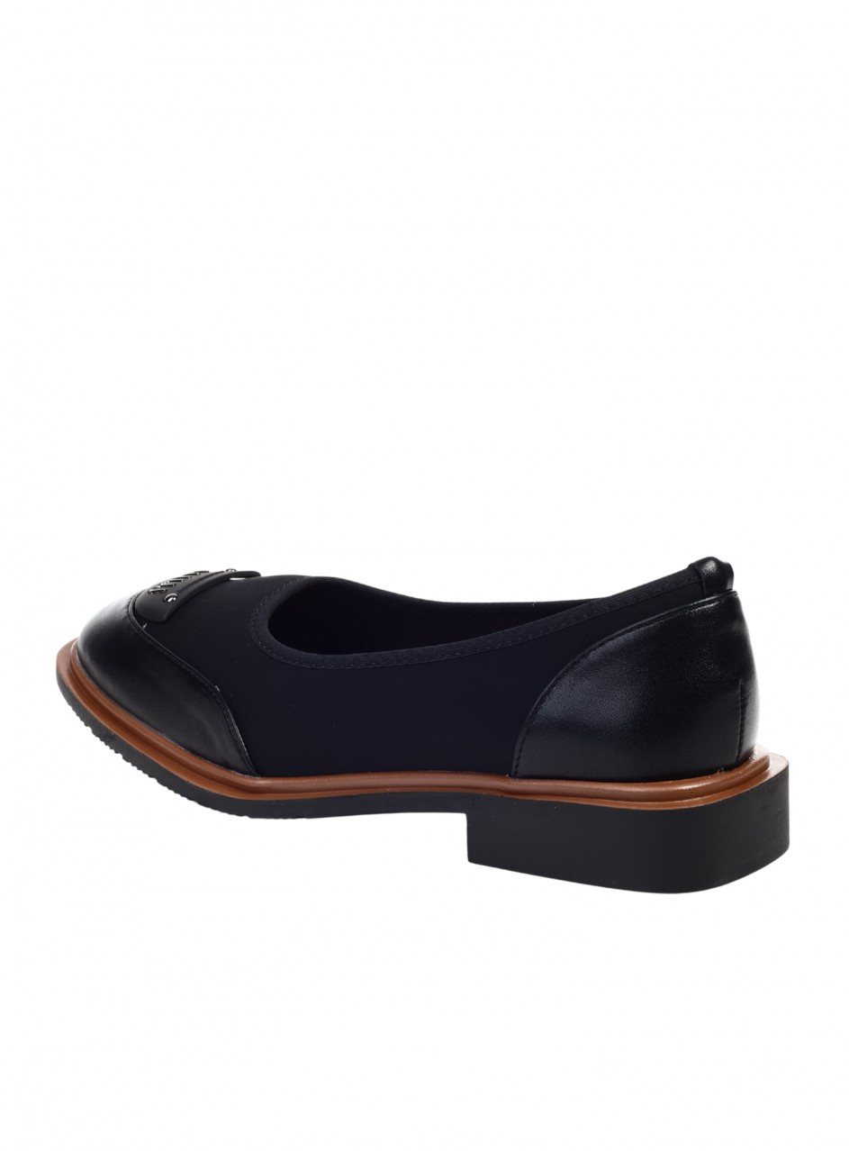 Ежедневни дамски обувки в черно 3C-25368 black