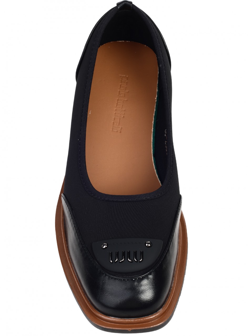 Ежедневни дамски обувки в черно 3C-25368 black