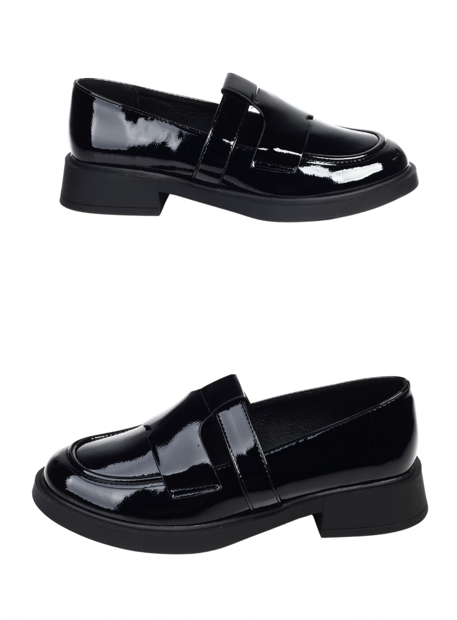 Ежедневни дамски обувки в черно  3C-25371 black