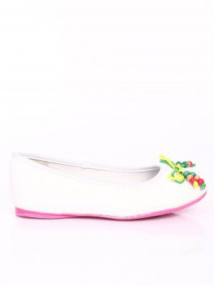 Ежедневни детски обувки в бяло 18P-15020 white