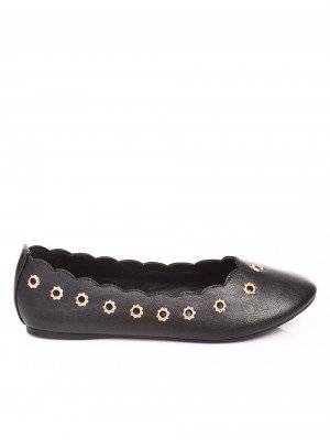 Ежедневни дамски обувки в черно 3C-17517 black