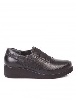Ежедневни дамски обувки от естествена кожа 3AT-171154 black