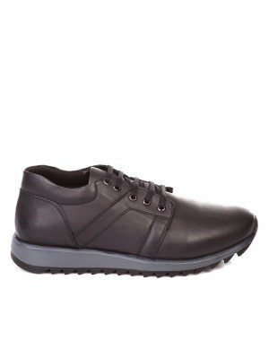 Ежедневни мъжки обувки от естествена кожа 7AT-181136 black