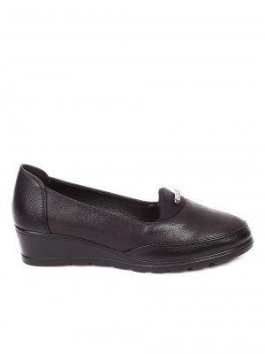 Ежедневни дамски обувки на платформа в черно 3C-19526 black