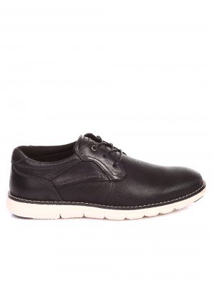 Ежедневни мъжки обувки от естествена кожа 7X-20246 black