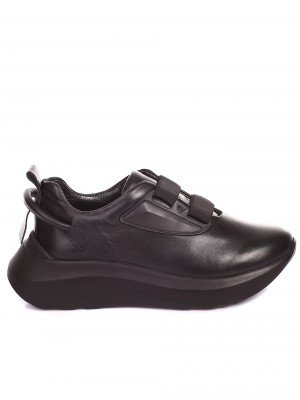 Ежедневни дамски обувки от естествена кожа 3AT-20467 black
