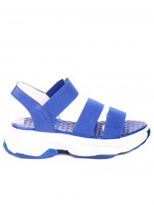 Ежедневни дамски сандали в синьо 4D-20263 blue