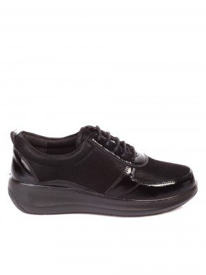 Ежедневни дамски обувки в черно 3C-20620 black (21641)