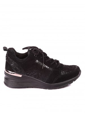 Ежедневни дамски обувки в черно 3AF-20639 black