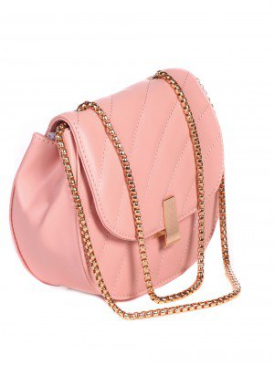Елегантна дамска чанта в розово 9AG-21233 pink