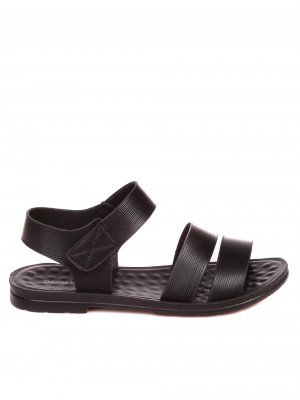Ежедневни дамски равни сандали в черно 4D-21188 black