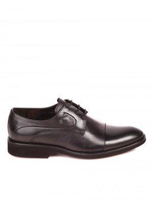 Елегантни мъжки обувки от естествена кожа 7AT-21857 black