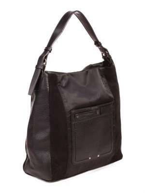 Ежедневна дамска чанта в черно 9Q-21651 black mf