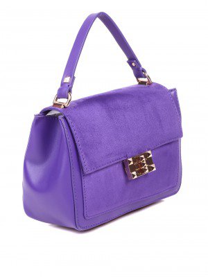 Елегантна дамска чанта в лилаво 9Q-21725 purple