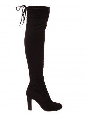 Елегантни дамски ботуши в черно 1R-21626 black