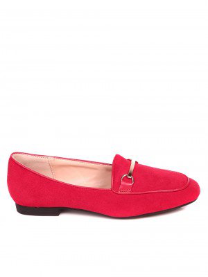 Ежедневни дамски обувки в червено 3M-21822 red