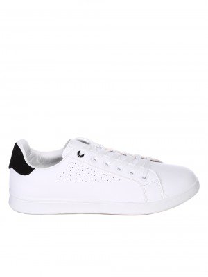 Ежедневни мъжки обувки в бяло 7U-22014 white