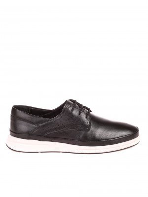 Ежедневни мъжки обувки от естествена кожа  7AT-22327 black