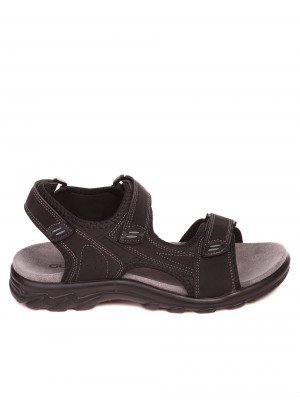 Ежедневни мъжки сандали в черно 8H-22198 black