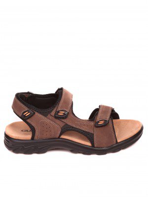 Ежедневни мъжки сандали в кафяво 8H-22198 brown