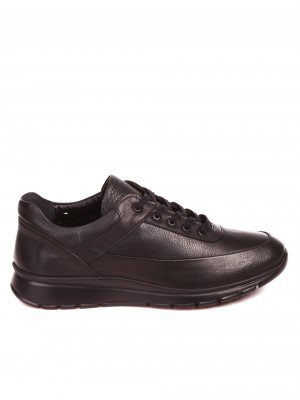 Ежедневни мъжки обувки от естествена кожа 7AT-22698 black