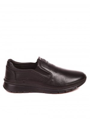 Елегантни мъжки обувки от естествена кожа 7AT-22699 black