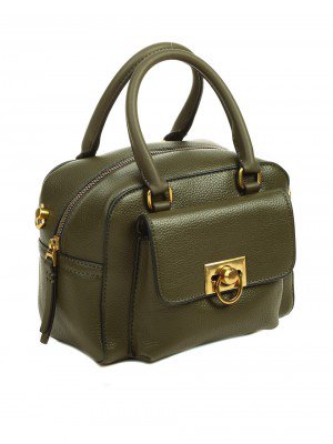 Официална дамска чанта в зелено 9Q-22682 olive
