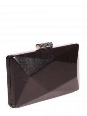 Официална чанта-клъч в черно 9AG-23221 black