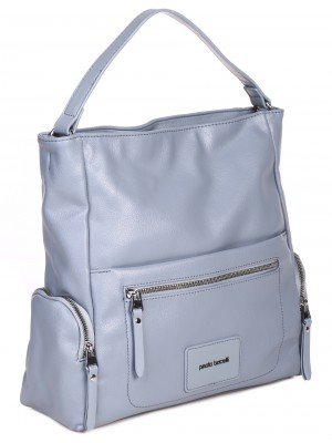 Ежедневна голяма дамска чанта в синьо 9Q-23080 blue