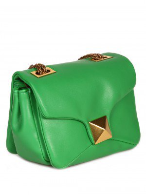Дамска малка чанта с дълга дръжка 9Q-23066 green