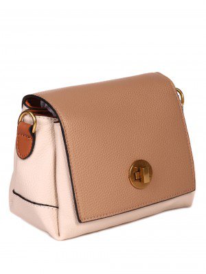 Дамска малка чанта с дълга дръжка 9Q-23072 beige