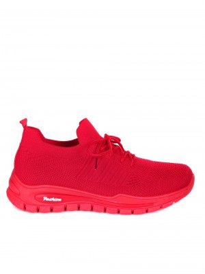 Ежедневни мъжки комфортни обувки в червено 7U-23215 red