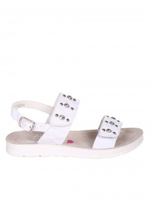 Ежедневни детски сандали в бяло 17F-23244 white