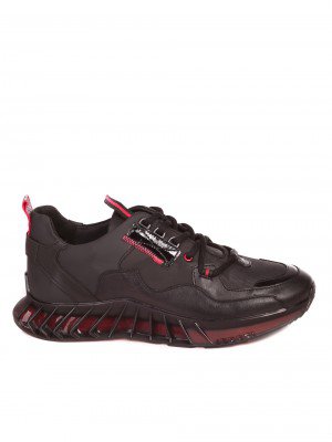Мъжки обувки от естествена кожа в черно 14011 black