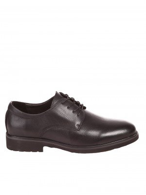 Елегантни мъжки обувки от естествена кожа в черно 7I-23625 black