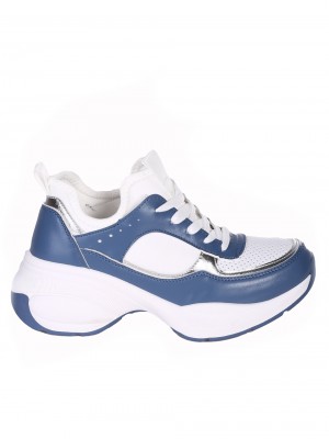 Eжедневни дамски обувки в синьо 3U-24091 blue