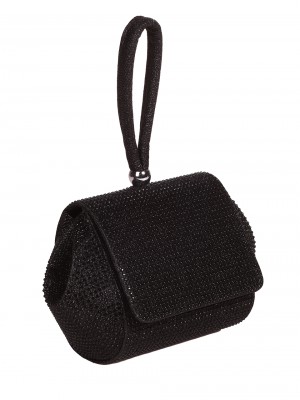 Елегантна дамска чанта в черно 9AG-24141 black