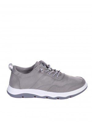 Ежедневни мъжки комфортни обувки в сиво 7H-24189 grey