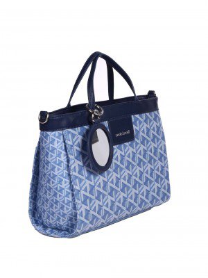 Елегантна дамска чанта в синьо 9Q-24295 blue