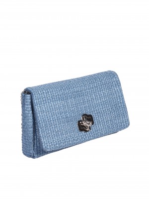 Ежедневна дамска чанта в синьо 9AG-24252 blue